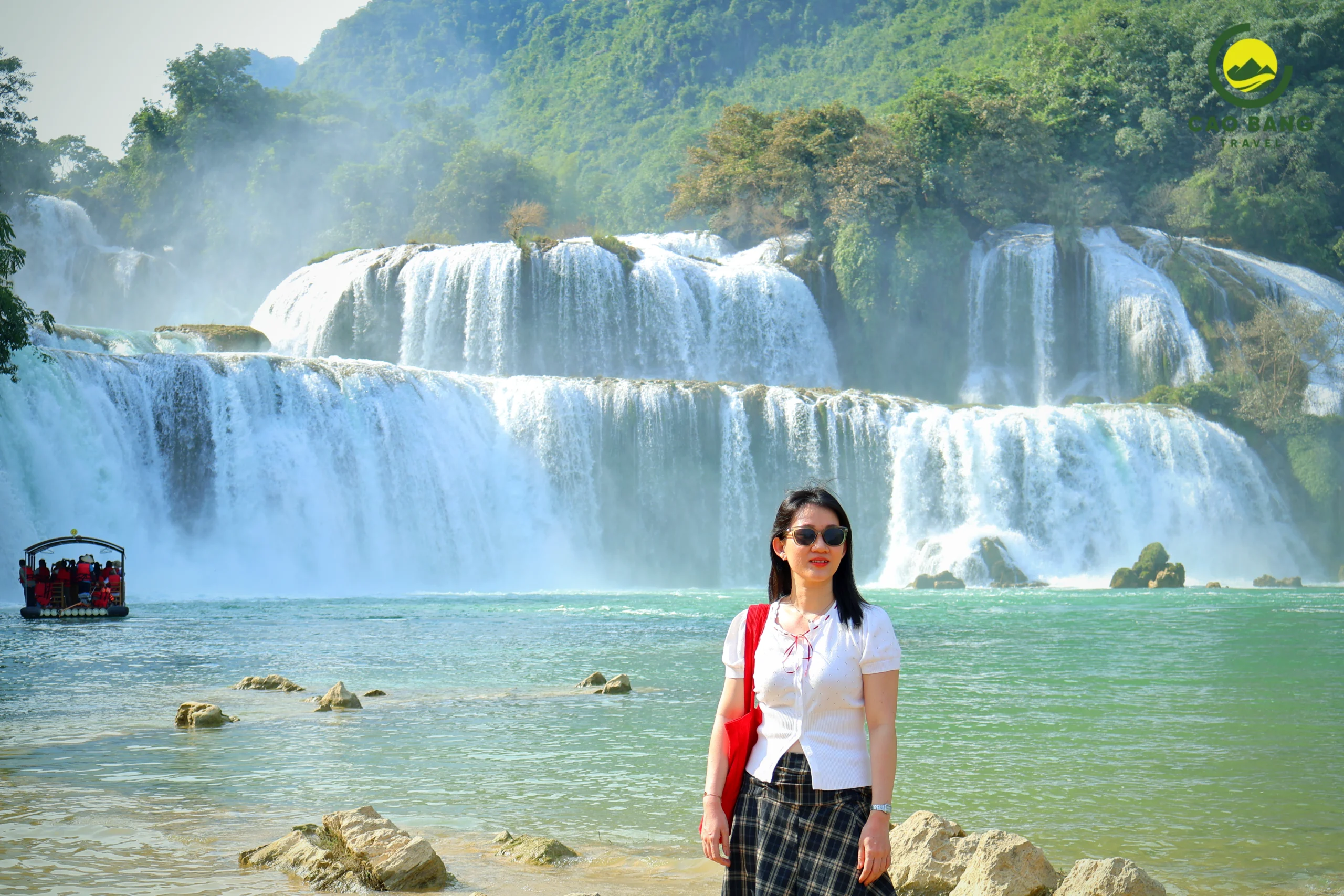 Thác Bản Giốc tháng 9 thác chính
